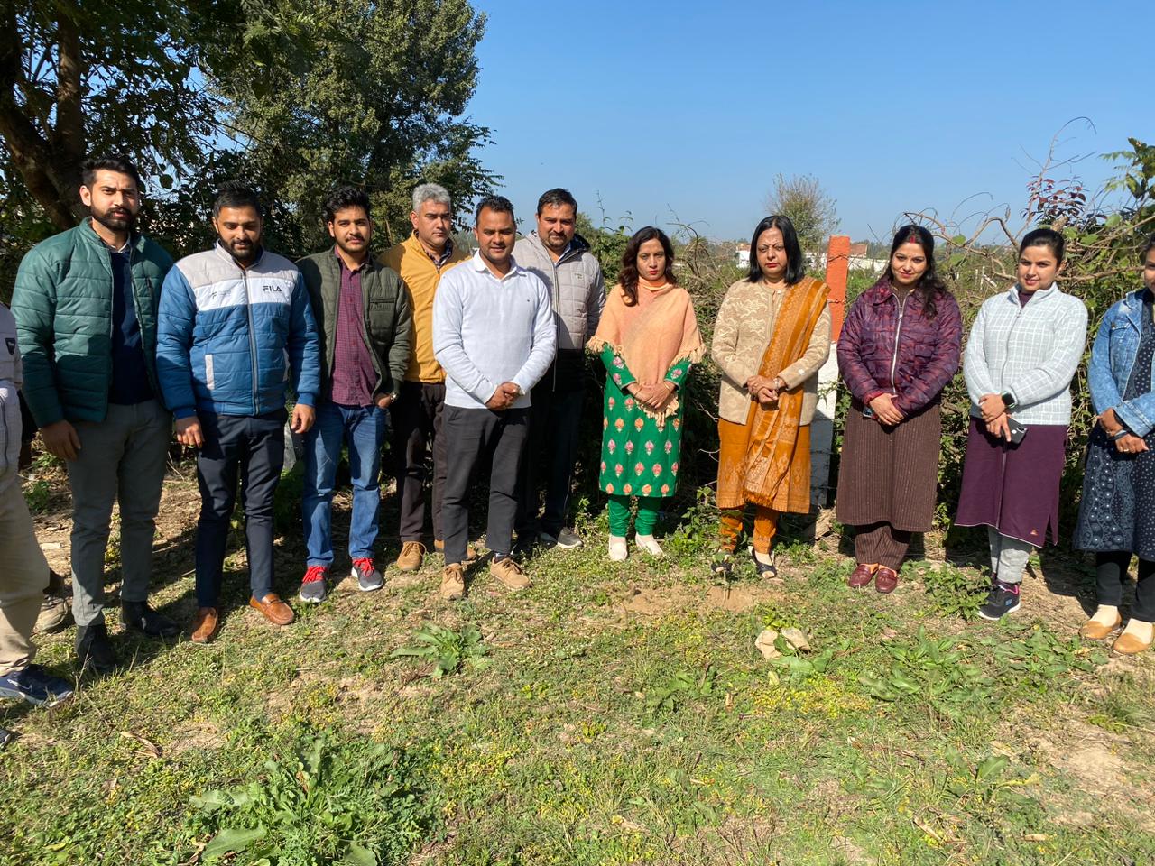 A & M Group Of Institutes planting project