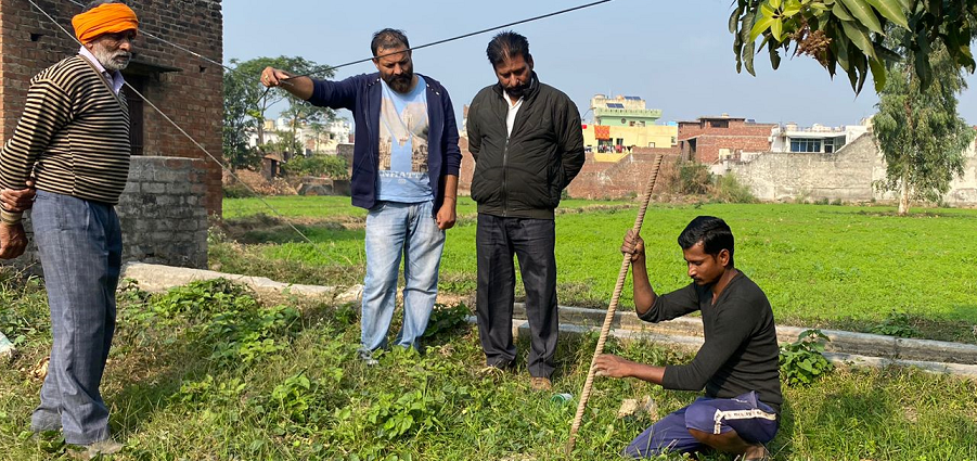 Air Force Station Outer Area, Dhaki planting project