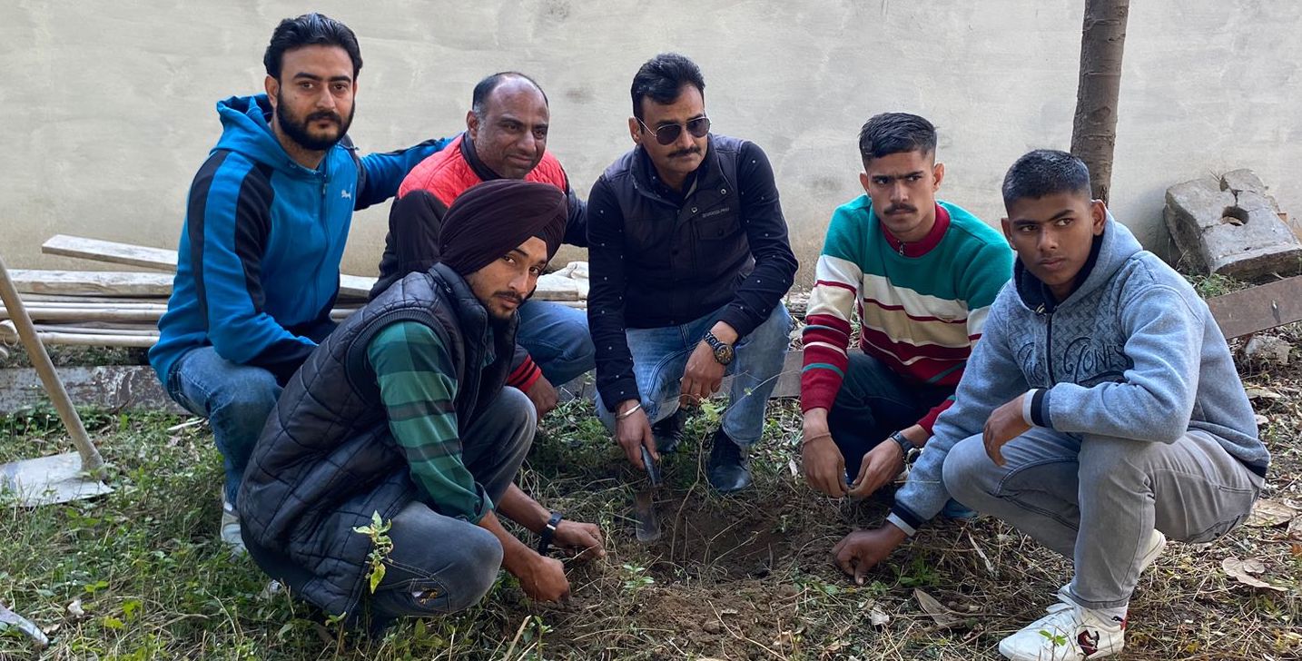 Govt. Industrial Training Institute planting project