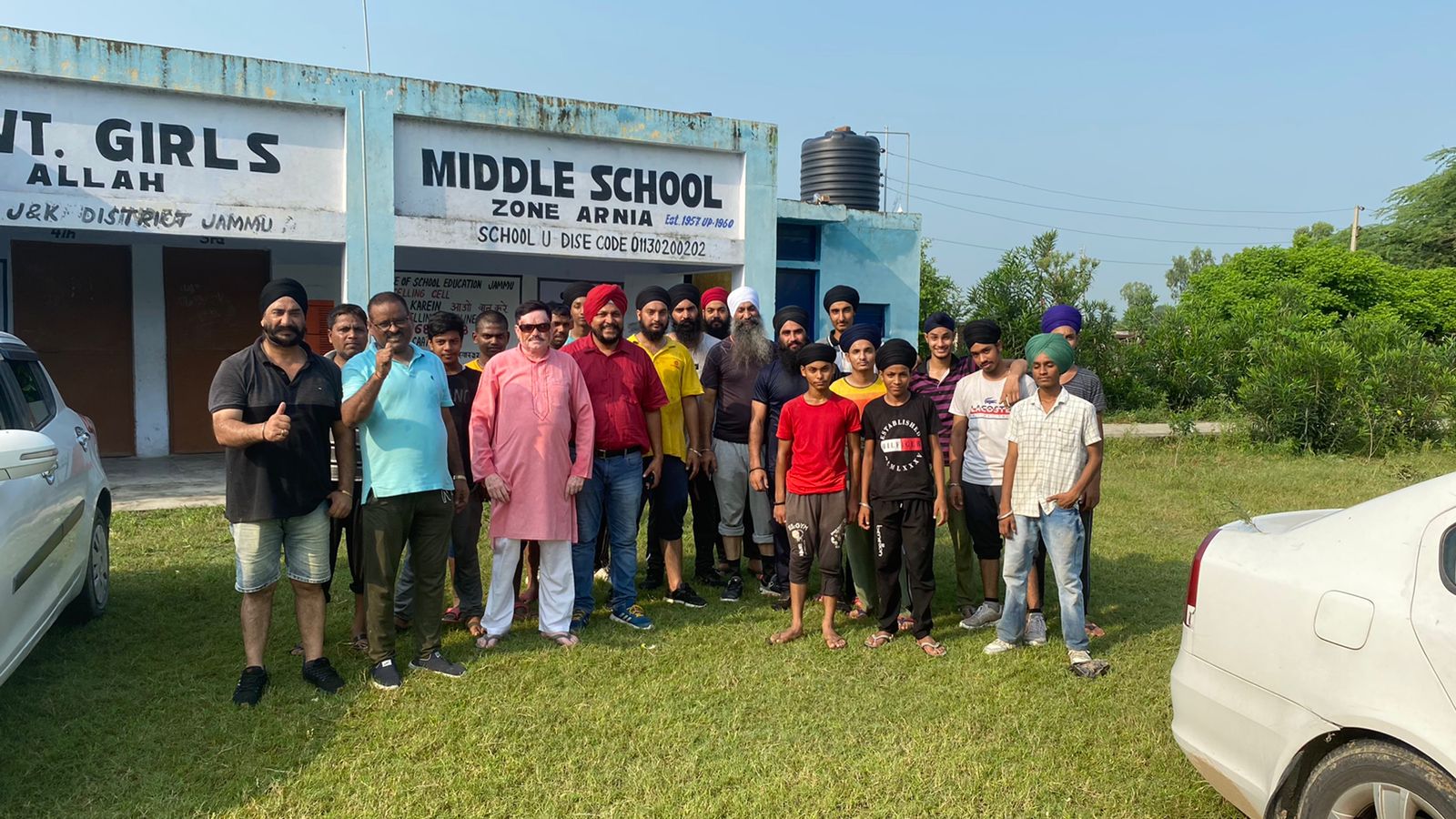 School Name : Govt Girls Middle School Allah, Jammu, India planting project