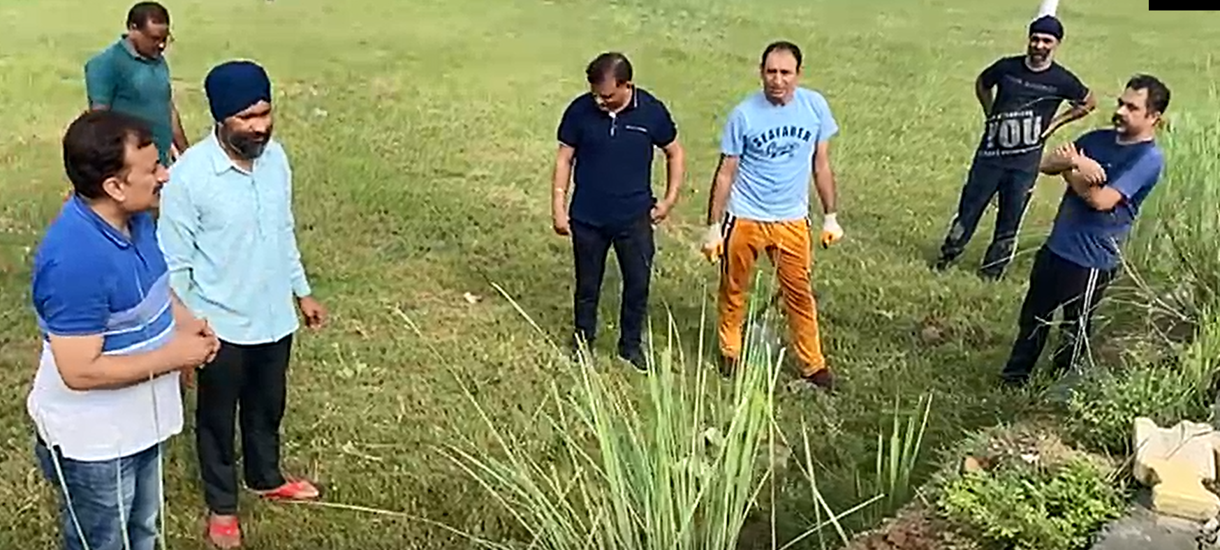 Government Degree College, Kunjwani planting project