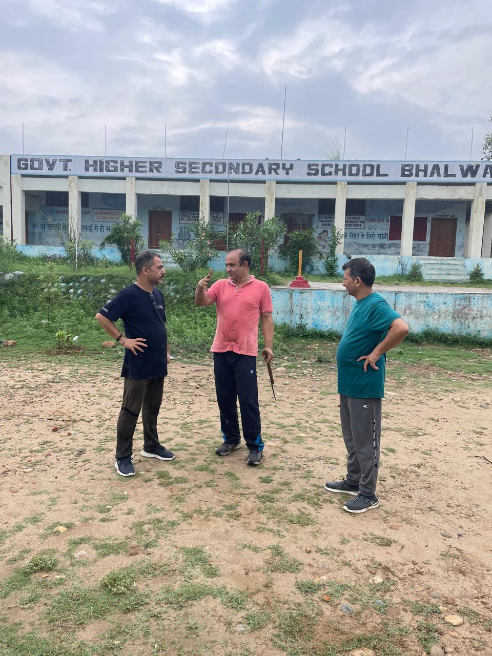 Govt Higher Secondary School kotBalwal field documentation