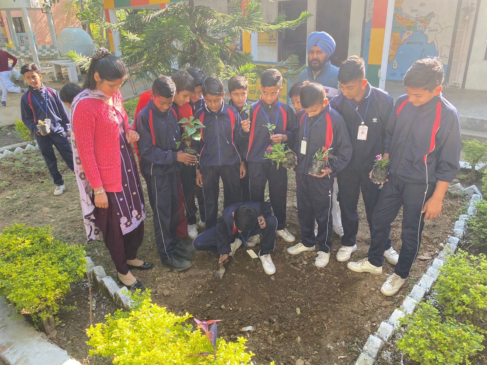 Govt. Sr. Sec. School, Karoli field documentation