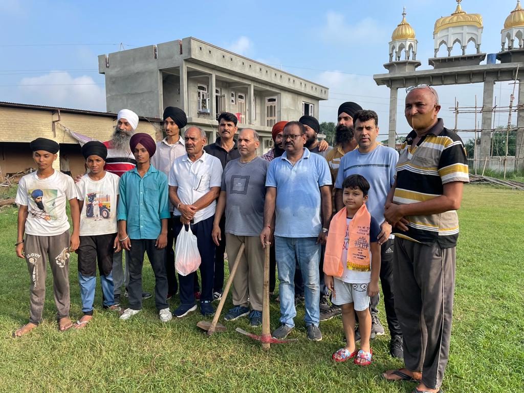 Sukh Sagar Bhawan Ravi Dass Temple, planting project